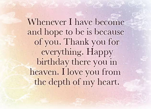 Birthday Wishes For Grandmother In Heaven