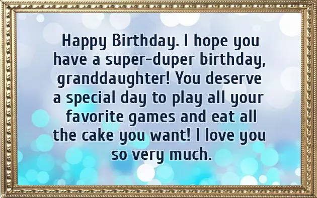 Special Birthday Wishes For Granddaughter Special Birthday Wishes For Granddaughter