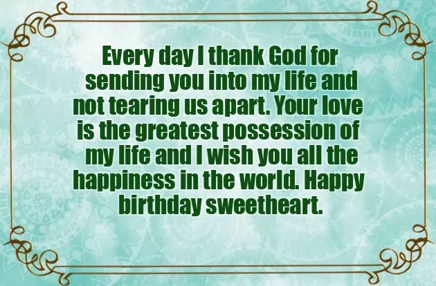 My Fiance Birthday Wishes