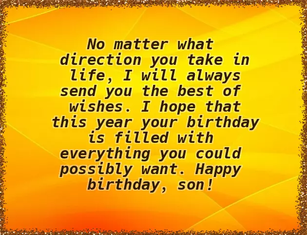 Birthday Wish For Younger Son Birthday Wish For Younger Son