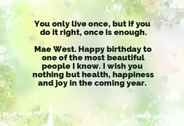 Happy Birthday All The Best For You