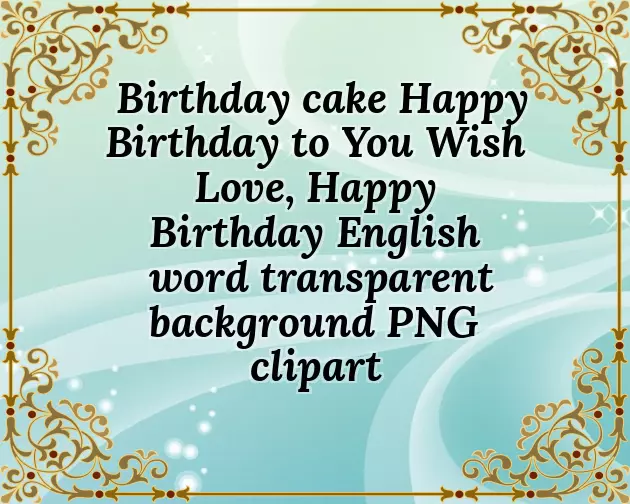 Clipart Birthday Wishes