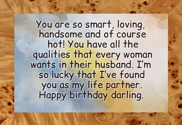 Best Happy Birthday Wishes For Husband