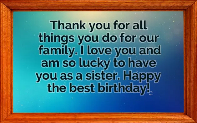 Happy Birthday Older Sister Funny