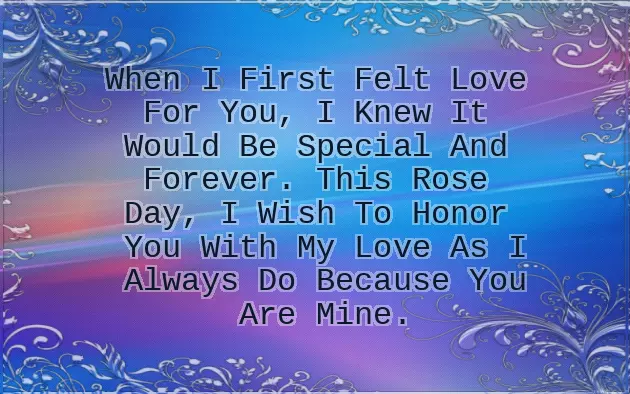 Rose Day Quotes For Girlfriend