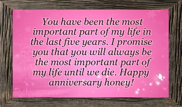 5 Year Anniversary Quotes For Husband
