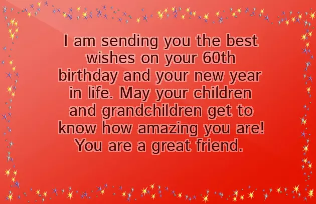 Wishes For 60 Birthday