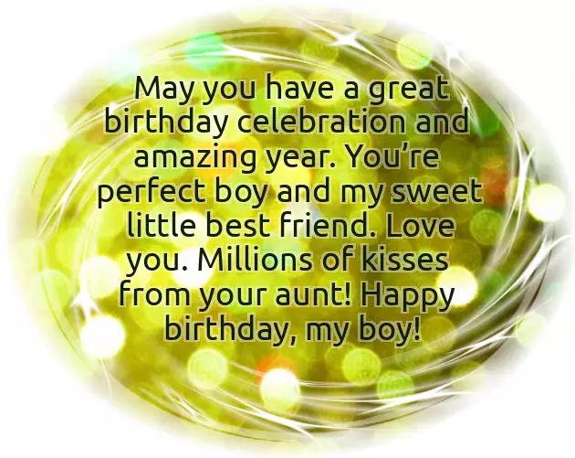 Birthday Wishes To Boy Kid