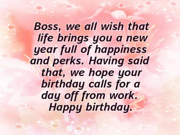 Birthday Wishes Boss Funny Birthday Wishes Boss Funny