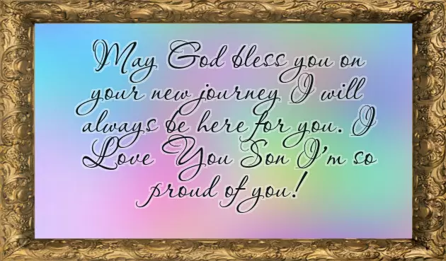 Congratulations We Are Proud Of You