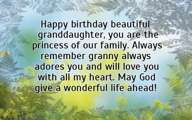 First Birthday Granddaughter Quotes