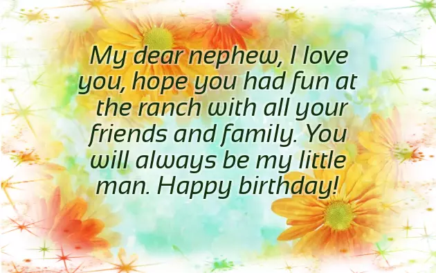 Happy Birthday Wishes For Nephew Boy Happy Birthday Wishes For Nephew Boy