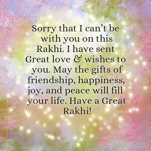 Raksha Bandhan Wishes For Elder Sister