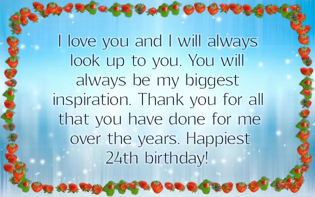 Happy 24Th Birthday Daughter