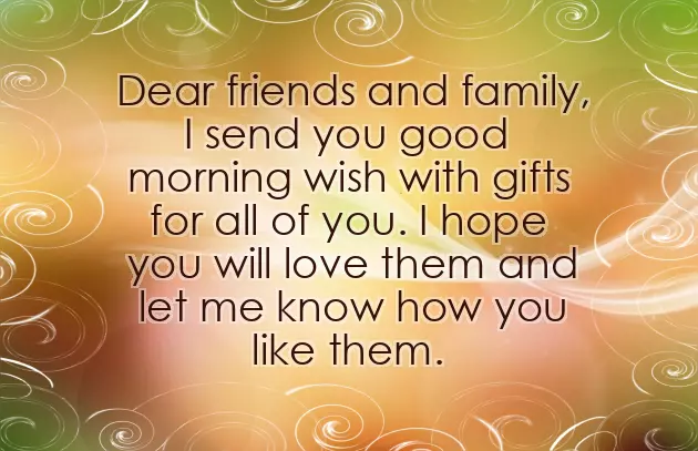 Good Morning For Family