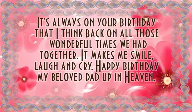 Happy 77Th Birthday Dad