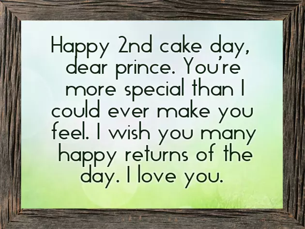 Happy Birthday Wishes For Two Years Boy