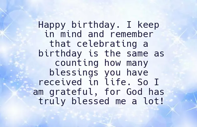 Birthday Message For Me Birthday Message For Me