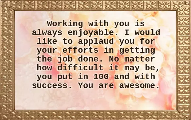 Congratulations For Being Top 1