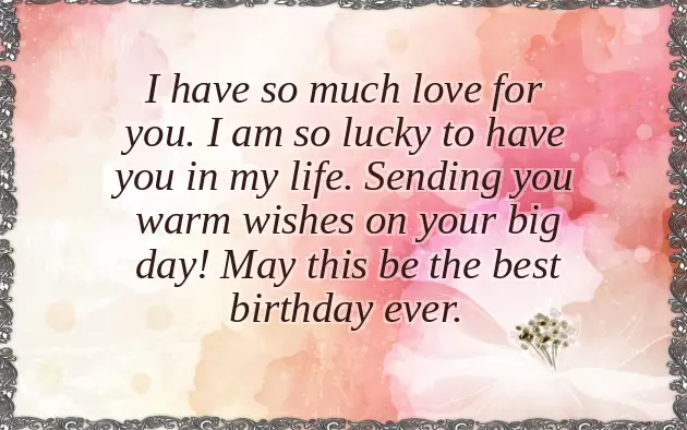 Belated Birthday Wishes To Girlfriend