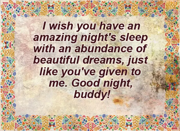 Good Night Thought In English