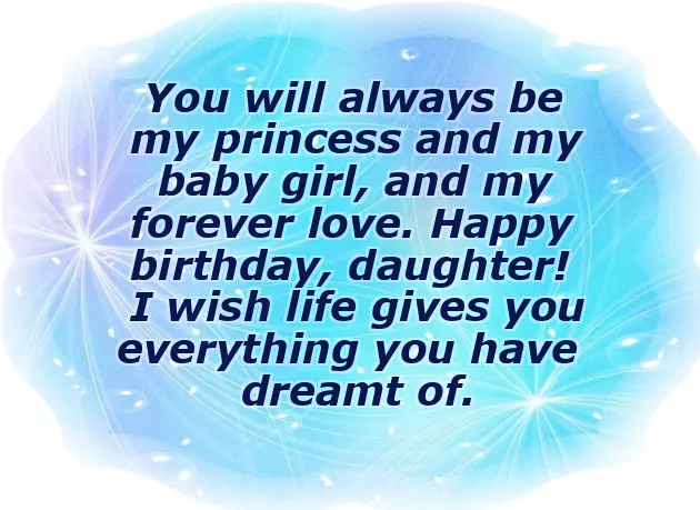 Happy Birthday My Angel Daughter