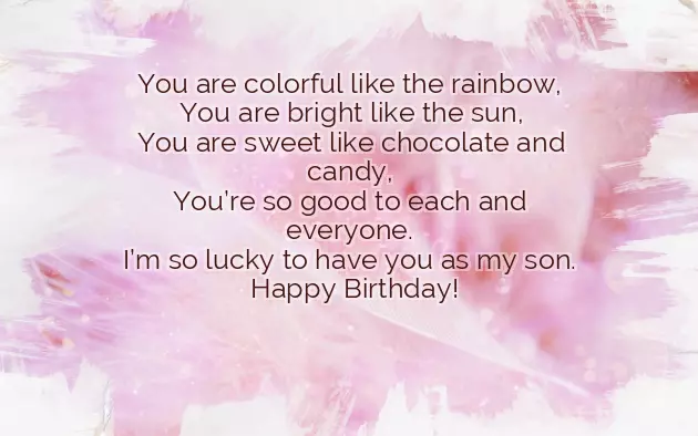 3Rd Birthday Wishes For My Son