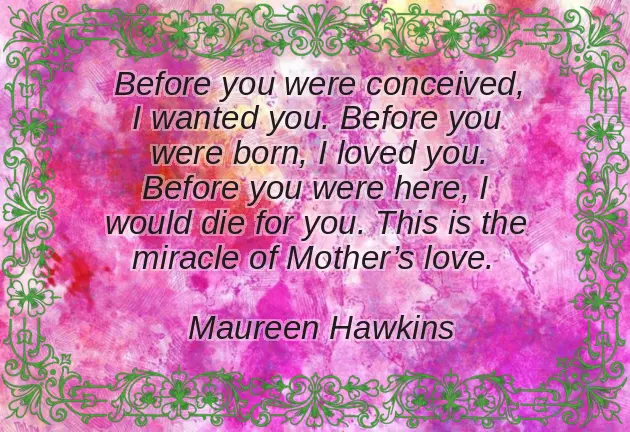 Wishes To New Born Baby Mother