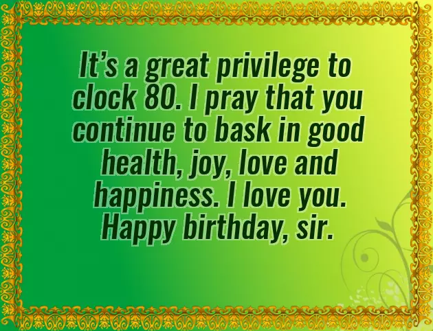 My Friend Father Birthday Wishes