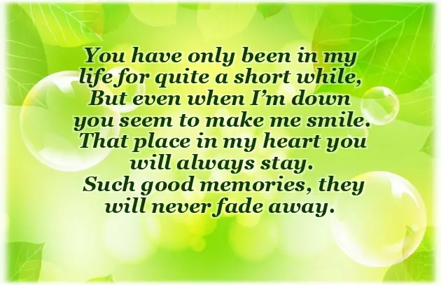 Poem For Farewell Poem For Farewell