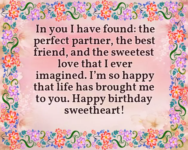 Best Wishes For Birthday For My Wife