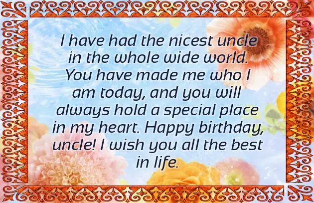 Happy Birthday To You Uncle Happy Birthday To You Uncle