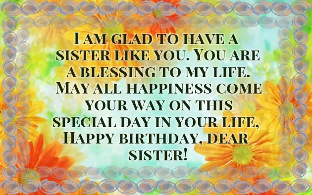 Birthday Wishes For Younger Sis