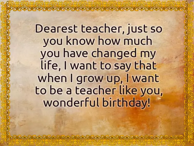 Teachers Day Wishes For Sister
