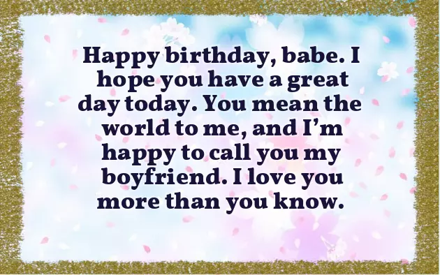 Birthday Wishes For Best Friend Boyfriend