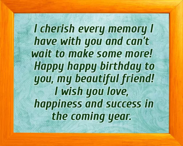 Short And Sweet Birthday Wishes For Girlfriend