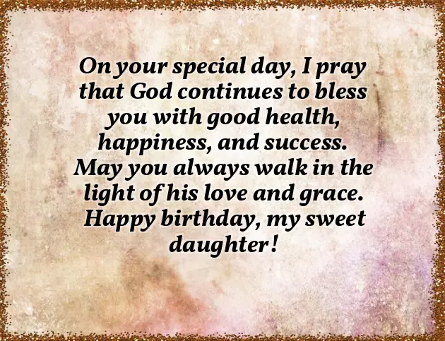 Birthday Wishes To My Baby Girl