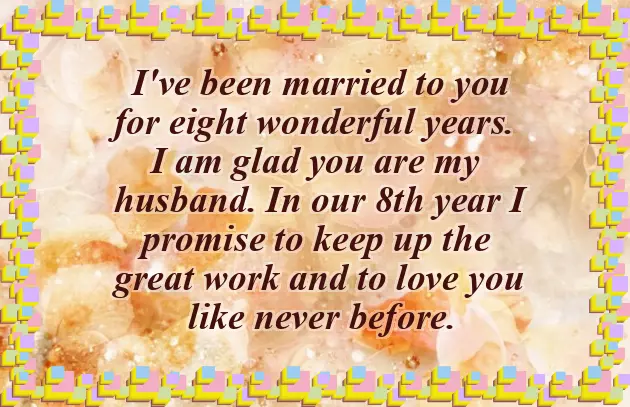 8Th Wedding Anniversary Quotes