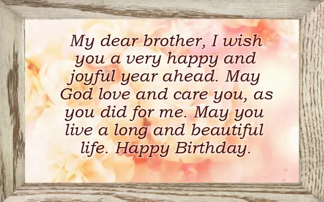 Birthday Wish For Brother Gif
