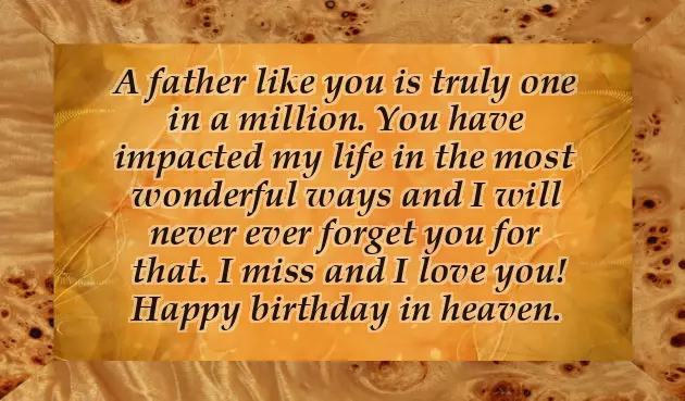 Late Papa Birthday Wishes