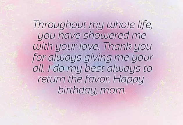 Congratulations To Become Mother