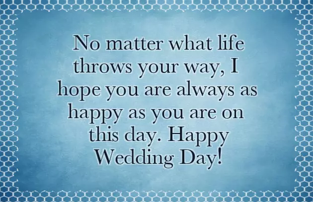 Wishes For The Bride And Groom
