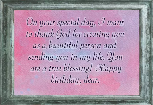 Birthday Wishes Word Of God