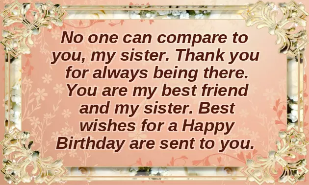 Birthday Greetings For Sister By Heart Birthday Greetings For Sister By Heart