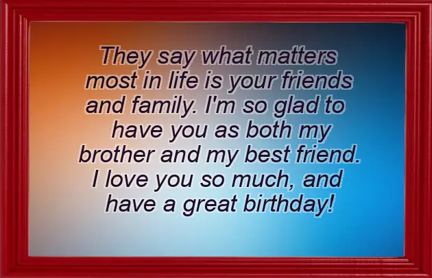 Best Brother Birthday Best Brother Birthday