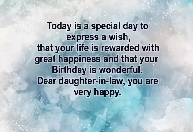 Happy Birthday Daughter In Law Happy Birthday Daughter In Law