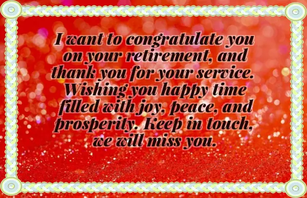 Messages For Retirement Wishes Messages For Retirement Wishes