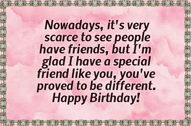 Birthday Wishes For A Friend