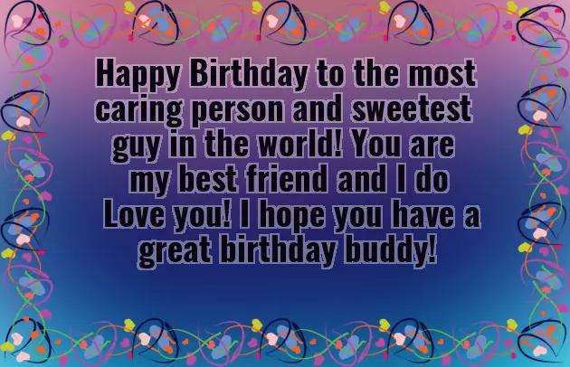 Birthday Wishes For Caring Person