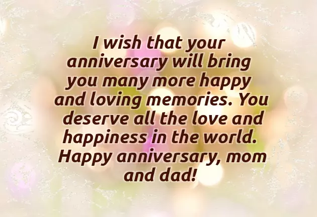 Wishes For Parents On Their Anniversary Wishes For Parents On Their Anniversary